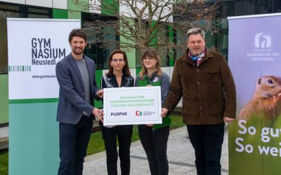 Nachhaltige Kooperation: PÜSPÖK und Nationalpark Neusiedler See machen Klima- und Naturschutz für Schüler:innen hautnah erlebbar